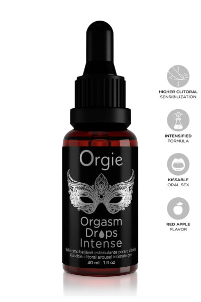 Gouttes d'excitation clitoridienne Orgasm Drops Intense