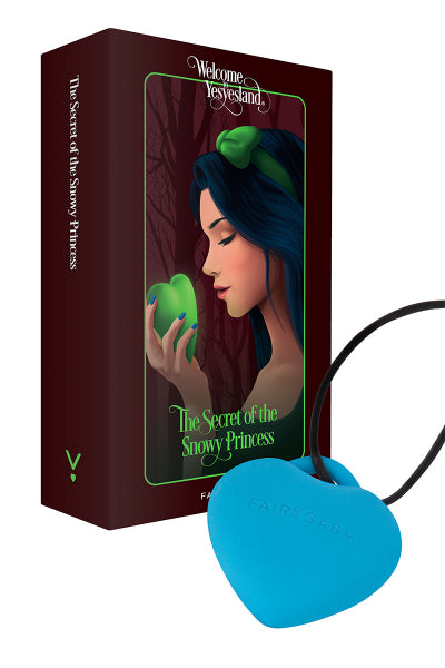 Stimulateur pendentif PleasureStone bleu - FairyGasm