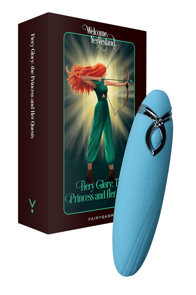 Vibro rechargeable PleasureArrow bleu - FairyGasm