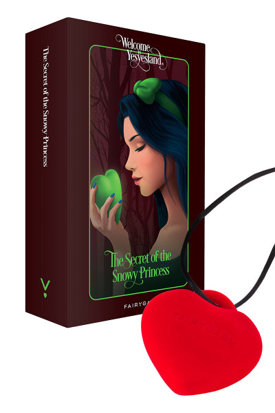 Stimulateur pendentif PleasureStone rouge - FairyGasm