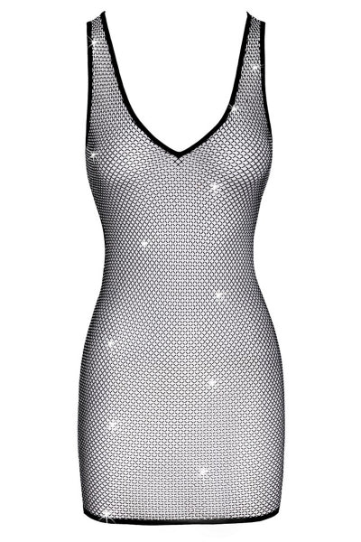 Mini robe maille et strass - Cottelli PARTY