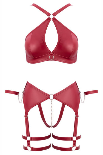 Ensemble BDSM bordeaux - Cotelli Bondage
