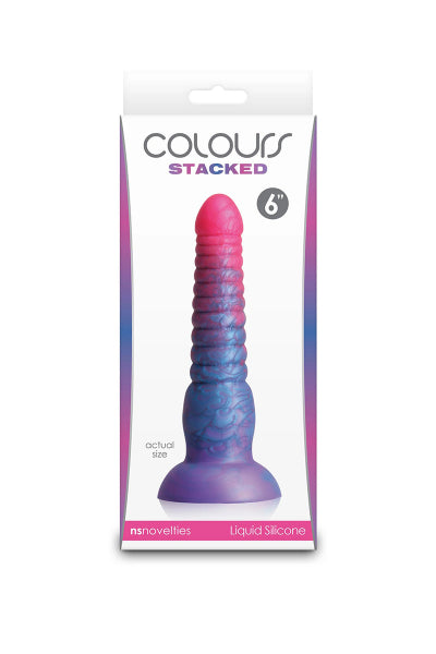 Gode Blue Stacked 16 x 3,9 cm - NS Novelties