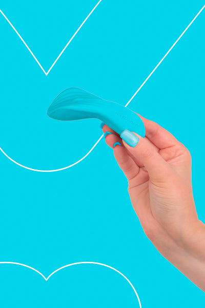 Mini vibro rechargeable SilkenTouch bleu - FairyGasm
