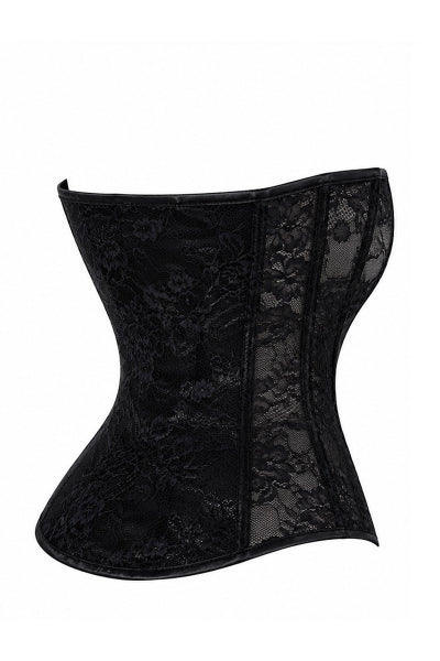 Corset One More Kiss F406 - Noir Handmade