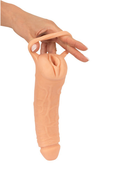 Masturbateur et extension de pénis 23,8 cm - Nature Skin