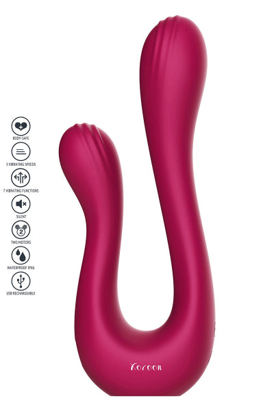 Double vibro flexible Sync Sensation - Xocoon