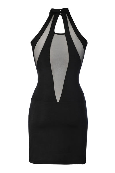 Robe noire V-9269 - Axami