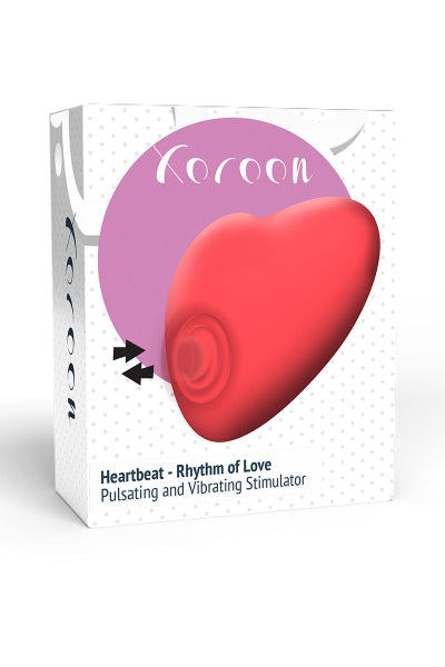 Stimulateur à pulsations et vibrations Heartbeat - Xocoon