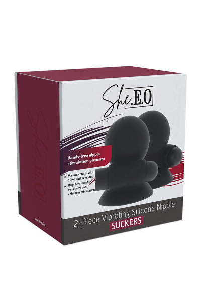 Suceurs de mamelons vibrants - She.E.O