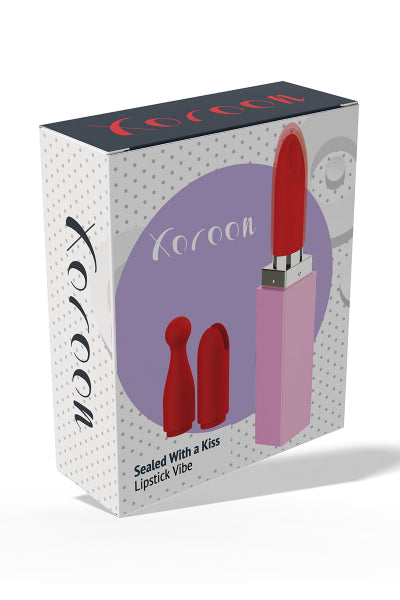 Mini vibro rouge à lèvres Sealed With A Kiss - Xocoon