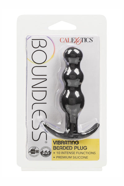 Plug anal Vibrant à perles - Calexotics