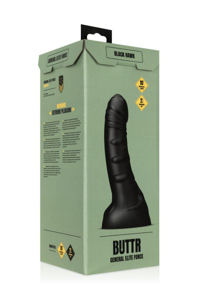 Gode XXL Black Hawk 30,5 x 6,9 cm - Buttr