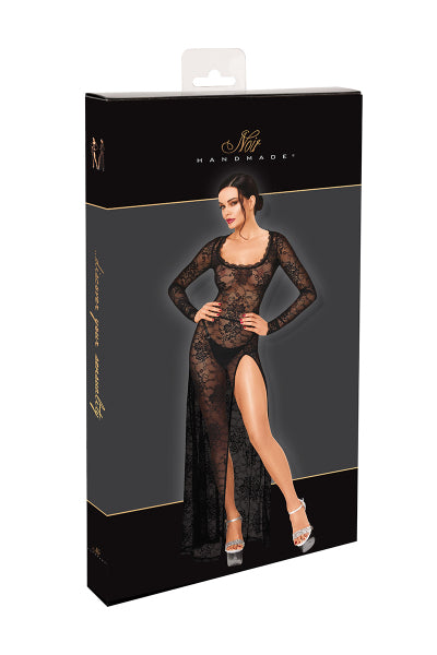 Robe longue One More Kiss F405 - Noir Handmade