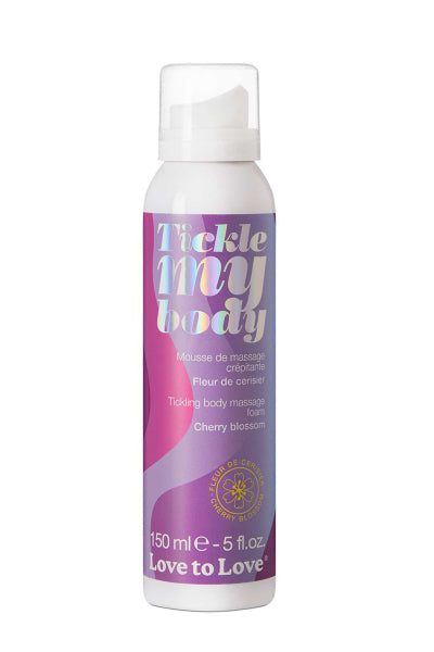 Mousse massage crépitante - fleur de cerisier