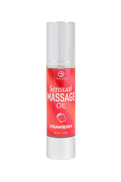 Huile de massage Fraise - Secret Play