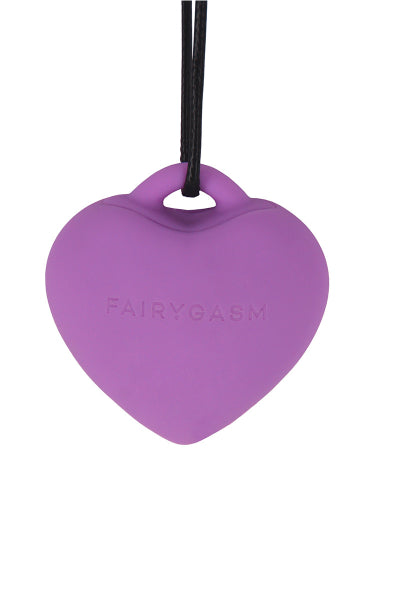 Stimulateur pendentif PleasureStone violet - FairyGasm
