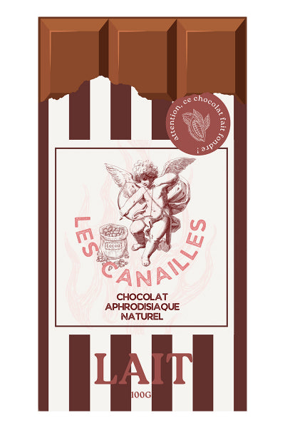 Chocolat au lait - Tablette 100g - Les canailles