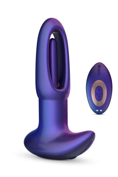 Plug anal à vibrations et tapotements Voyager - Hueman