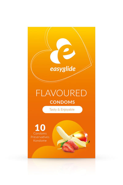 10 préservatifs parfumés - EasyGlide
