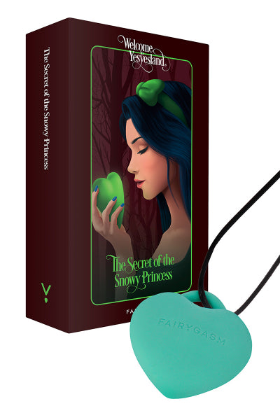 Stimulateur pendentif PleasureStone vert - FairyGasm
