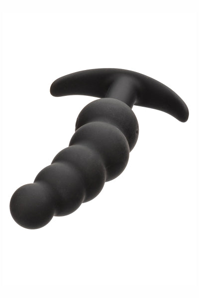 Plug anal Vibrant avec 5 perles - Calexotics