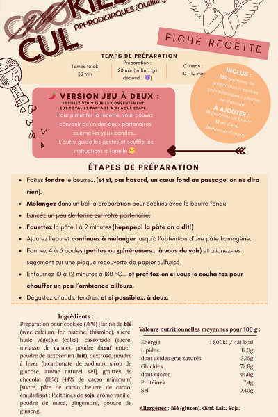 Préparation pour Culkies chocolat - Les Canailles