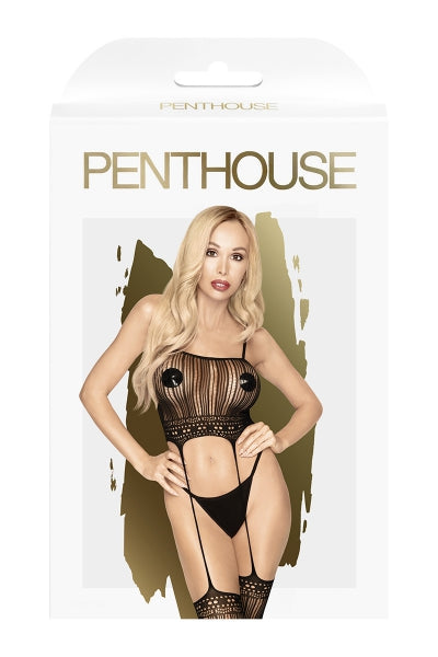 Combinaison porte-jarretelles Sex dealer - Penthouse