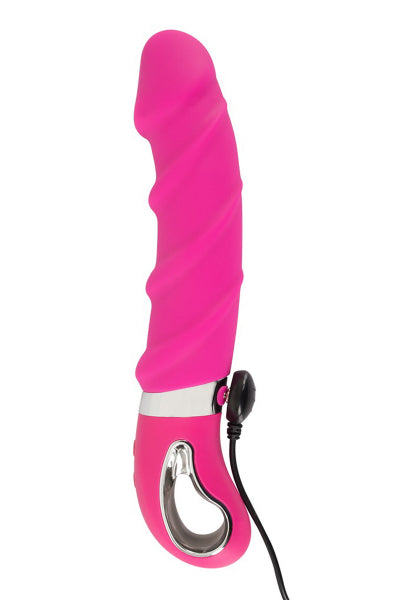 Vibro chauffant rechargeable 22,8 x 4 cm - Sweet Smile
