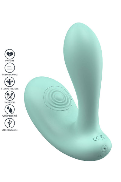 Stimulateur DuoVibe II Tapping et  Point G - Xocoon