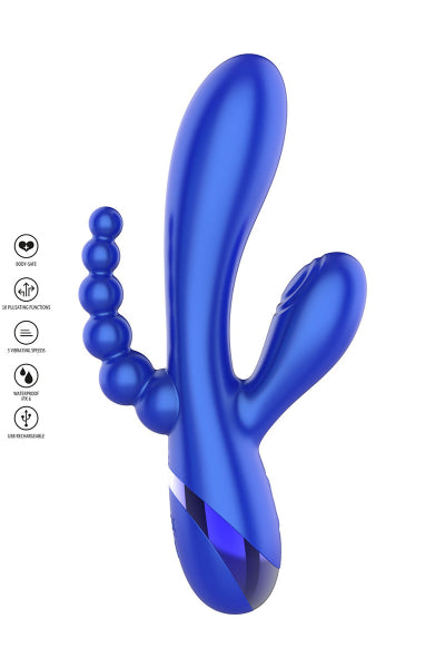 Vibro Multi-plaisirs Triple Love - Xocoon