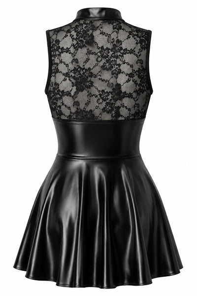 Mini robe One More Kiss F404 - Noir Handmade