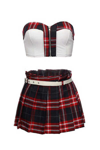 Déguisement sexy étudiante 6 pièces - J Lingerie