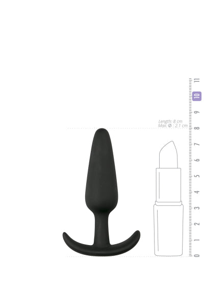 Mini plug Anchor silicone  8 x 2,1 cm - Easytoys