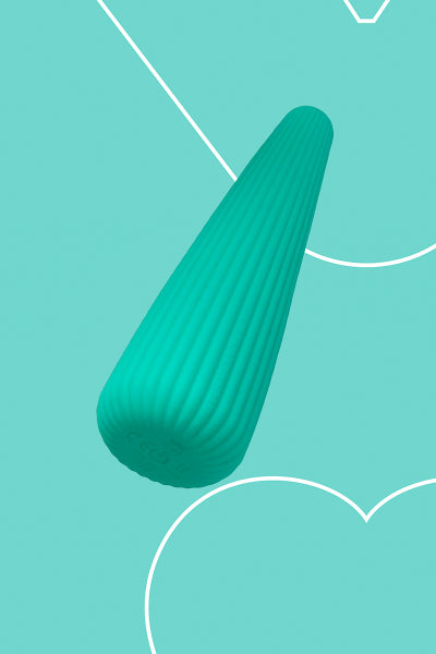 Vibro rechargeable IcyCone vert - FairyGasm
