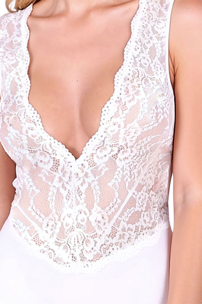 Body blanc Evalie - Passion