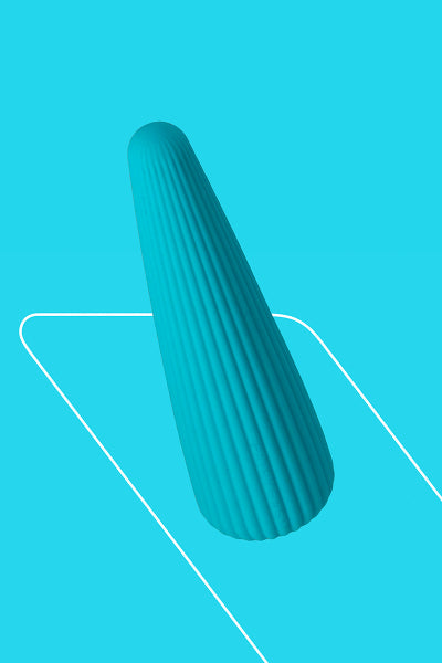 Vibro rechargeable IcyCone bleu - FairyGasm