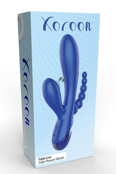 Vibro Multi-plaisirs Triple Love - Xocoon
