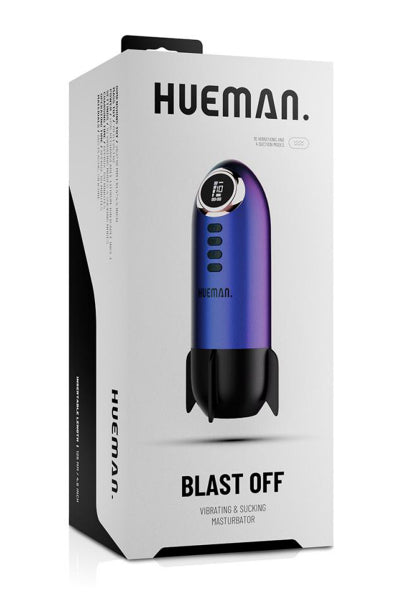 Masturbateur à aspiration et vibrations Rocket - Hueman