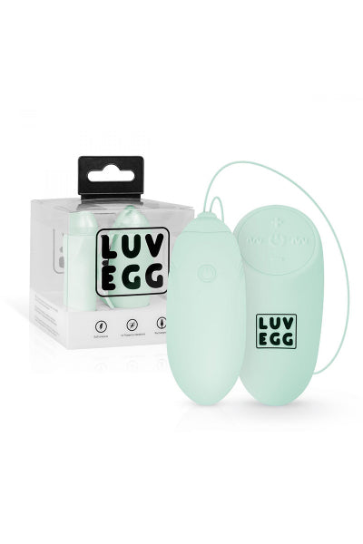 Oeuf vibrant télécommandé vert - LUV EGG
