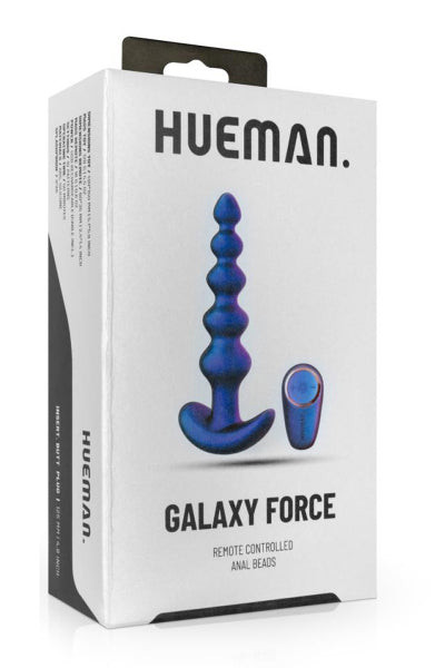 Plug anal vibrant télécommandé Galaxy Force - Hueman