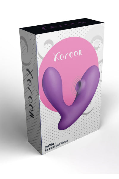 Stimulateur DuoVibe I Air et  Point G - Xocoon