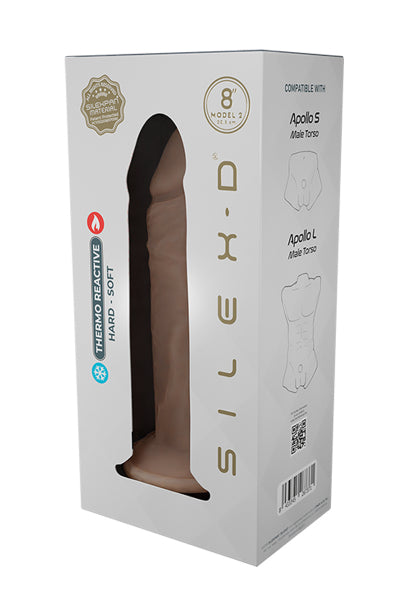 Gode Liquid Silicone Model 2 flesh 20cm - SilexD