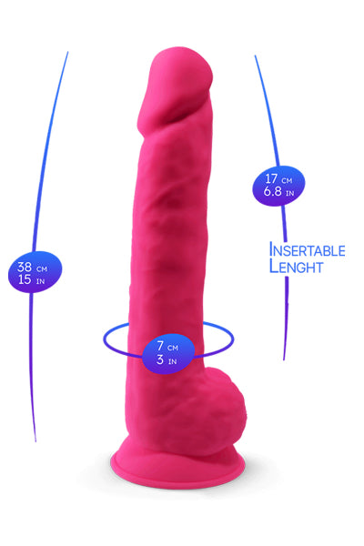 Gode The Original Model 1 rose 38 cm - SilexD