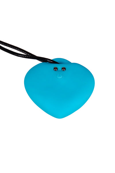 Stimulateur pendentif PleasureStone bleu - FairyGasm