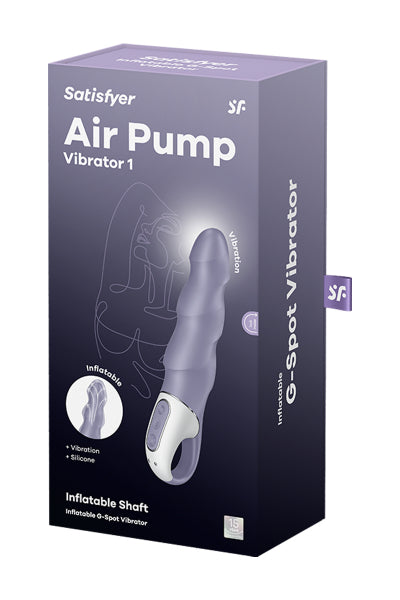 Vibro gonflable Satisfyer Air Pump Vibrator 1